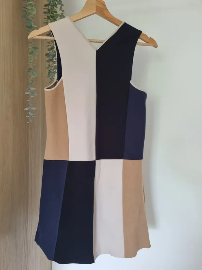 Robe grand damier Zara - photo numéro 2