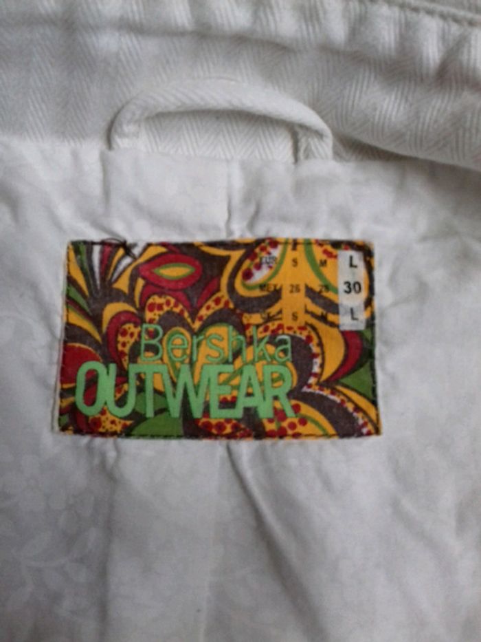 Blouson veste blanc - photo numéro 5