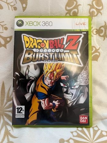 Jeu XBOX 360 live Dragonball Z Burst limit