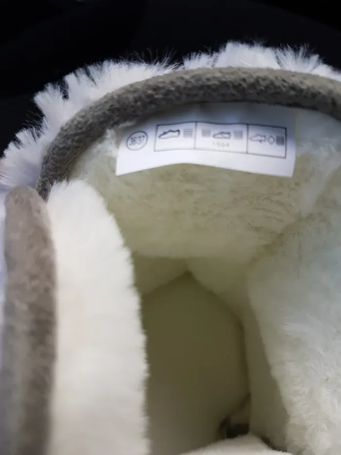 Chaussons fourrés  cosy time  36-37 - photo numéro 3