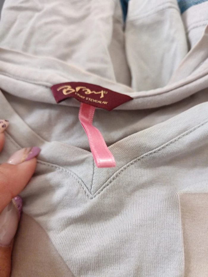 C54 t-shirt beige Bray Steve Alan M - photo numéro 3