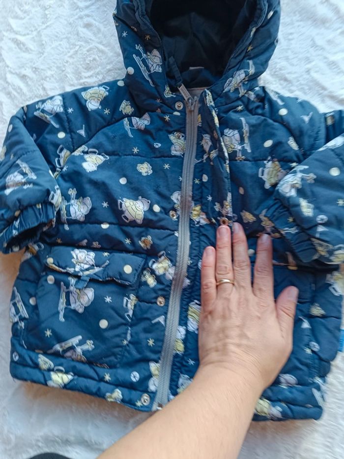 Blouse manteau doudoune avec capuche ski Mixte 2 ans - photo numéro 7