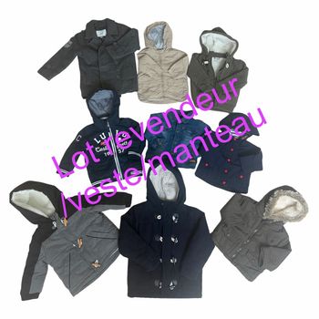 Lot revendeur manteaux et vestes bébé enfant