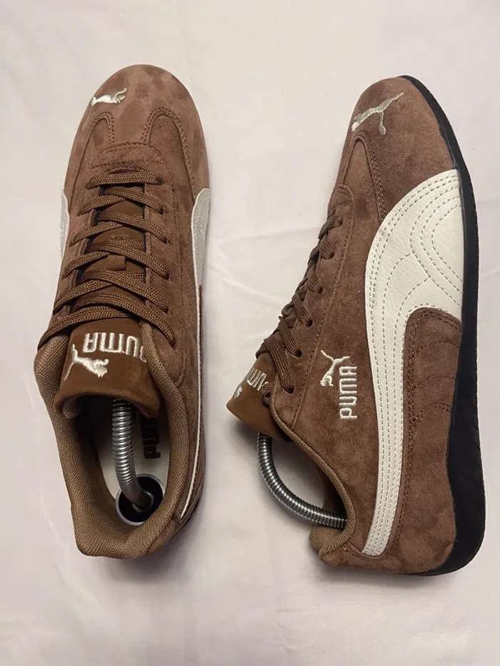 Baskets Puma daim marron - photo numéro 3