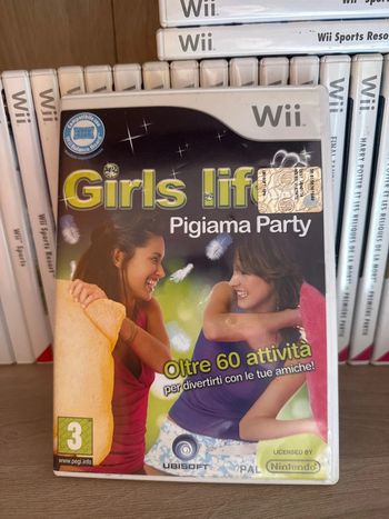 Girls Life pyjama party jeu Wii pigiama party
