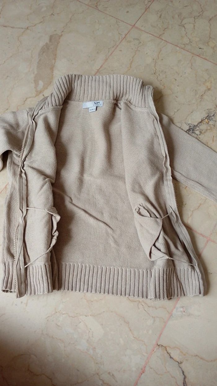 #manu_7896garcon5ans gilet zippé - photo numéro 3