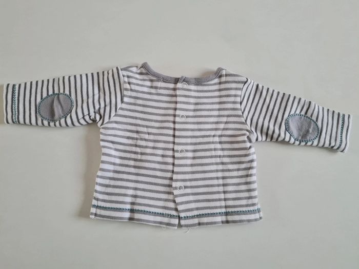 Tee shirt rayé - photo numéro 2