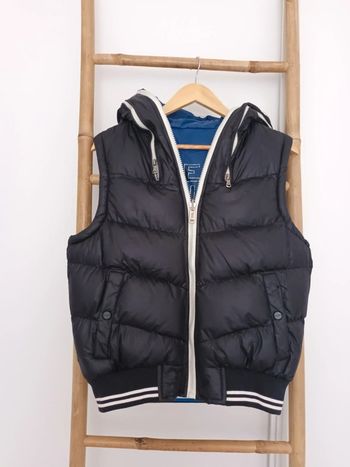 Doudoune sans manches réversible taille S