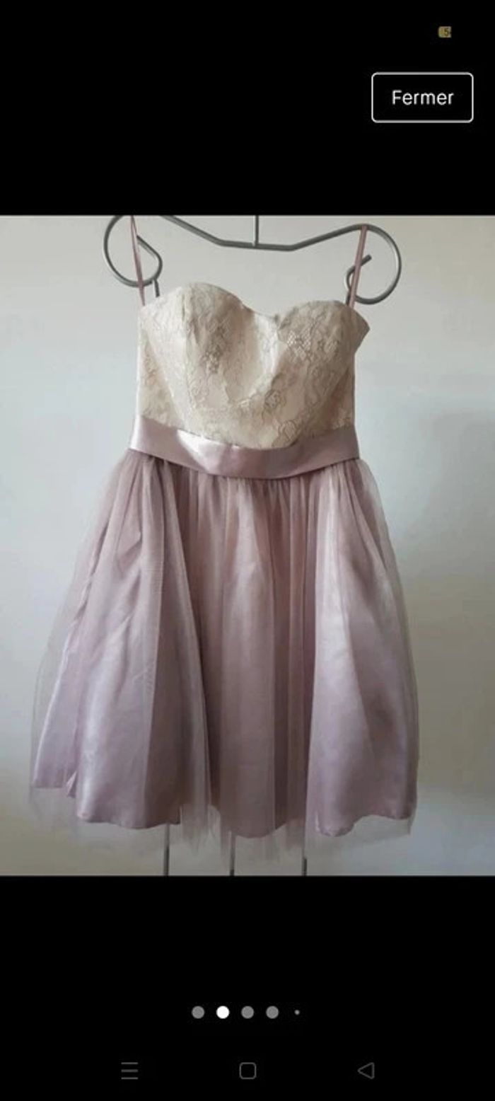 Robe bustier pour cérémonie
