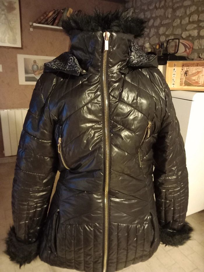 Manteau avec ceinture (T.38) - photo numéro 2