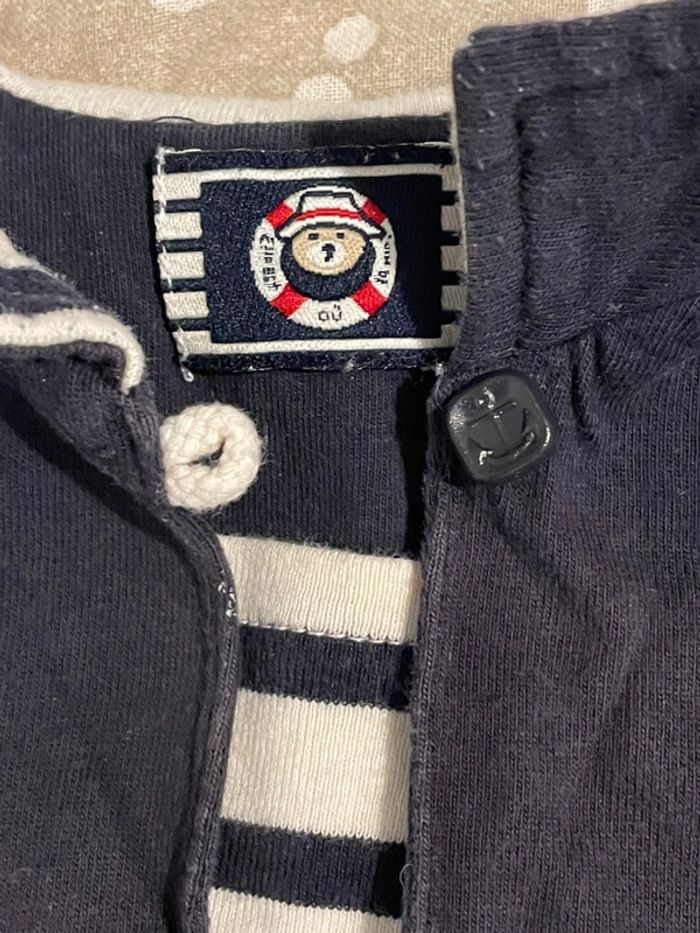 Marinière 6 mois garçon - photo numéro 5