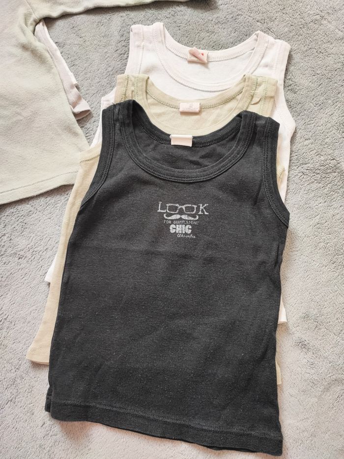 Lot de 3 sous pull + 3 marcel+ 2 offert 3 ans - photo numéro 9