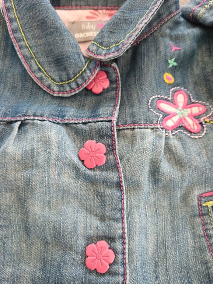 đ veste en jean LegĂ© 6 mois trĂšs bon Ă©tat gĂ©nĂ©ral - photo numĂ©ro 6