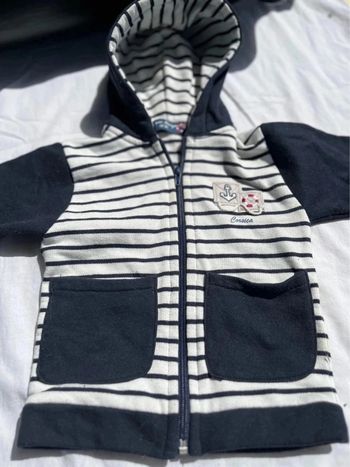 Gilet marin 18 mois corsica