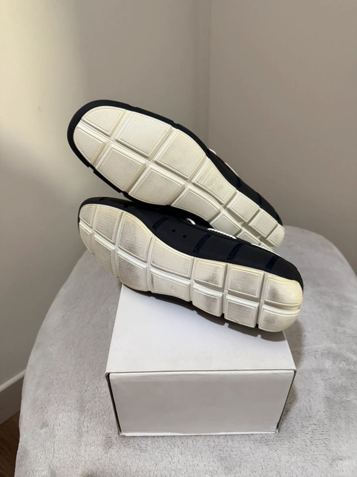 Swims - Mocassins, Bleu marine, blanche, Taille 41 - photo numéro 8