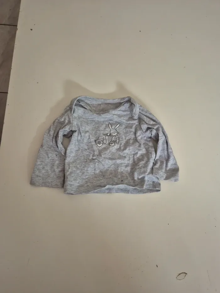 T-shirt à manches longues 50-56 cm
