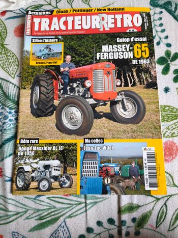 Magazine tracteur