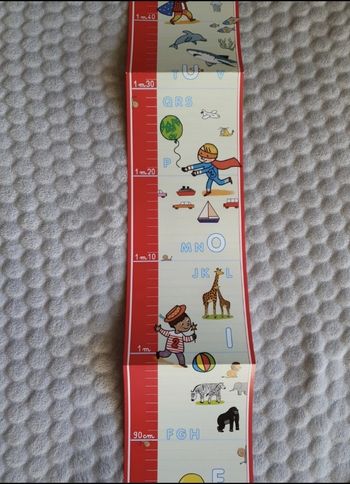 Toise en papier pour mesurer