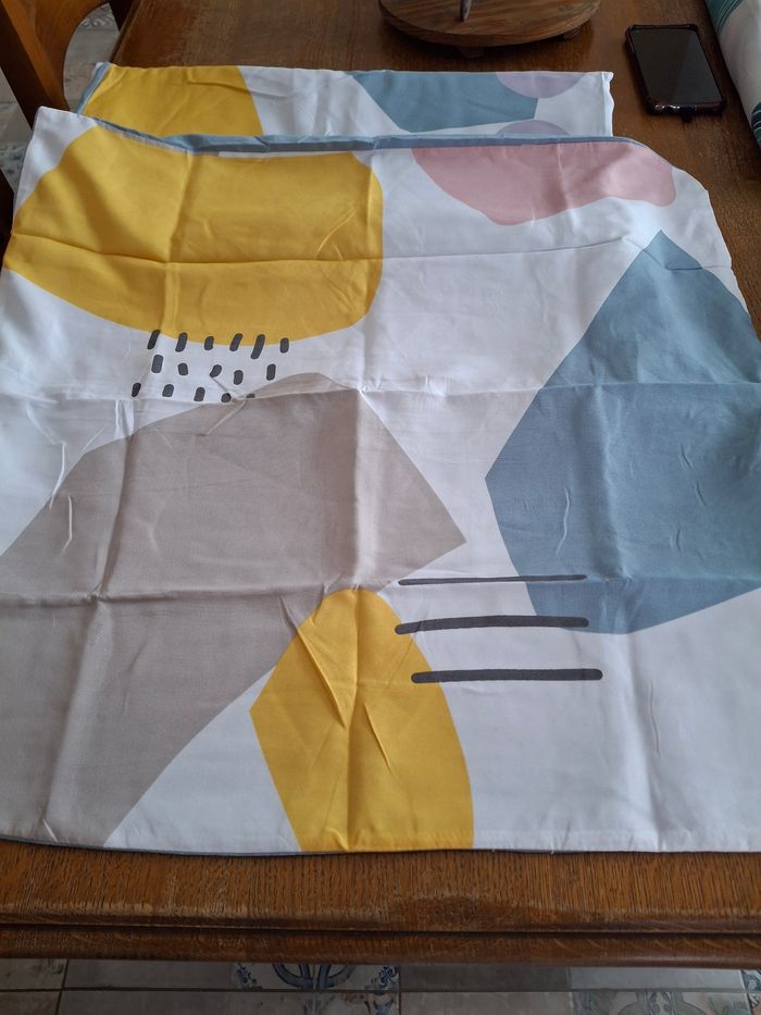 Housse de couette et 2  taies oreillers tissaia - photo numéro 2