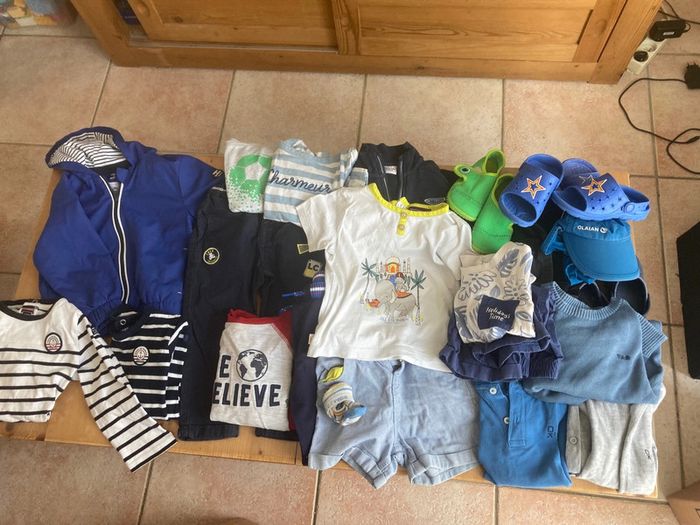 Lot vêtements été 23/24 mois