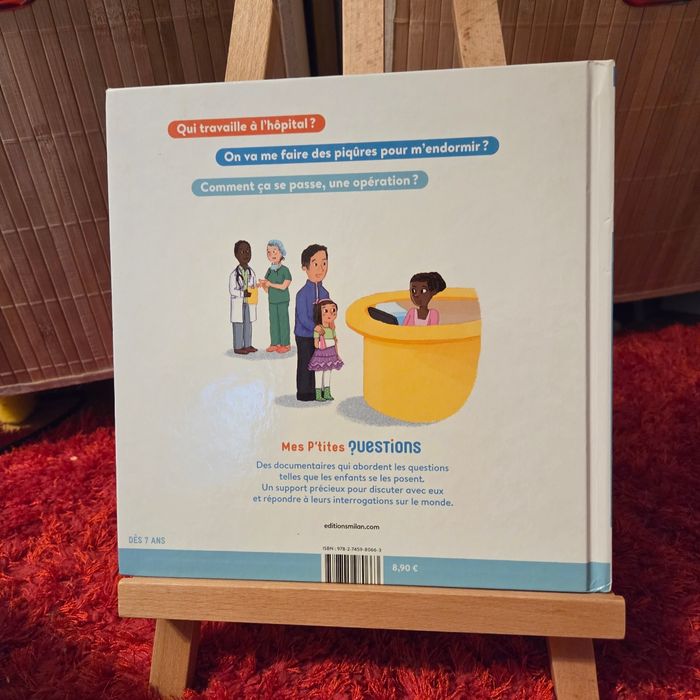 Livre enfant Milan mes P’tites Questions 6+ P’tits docs - photo numéro 2