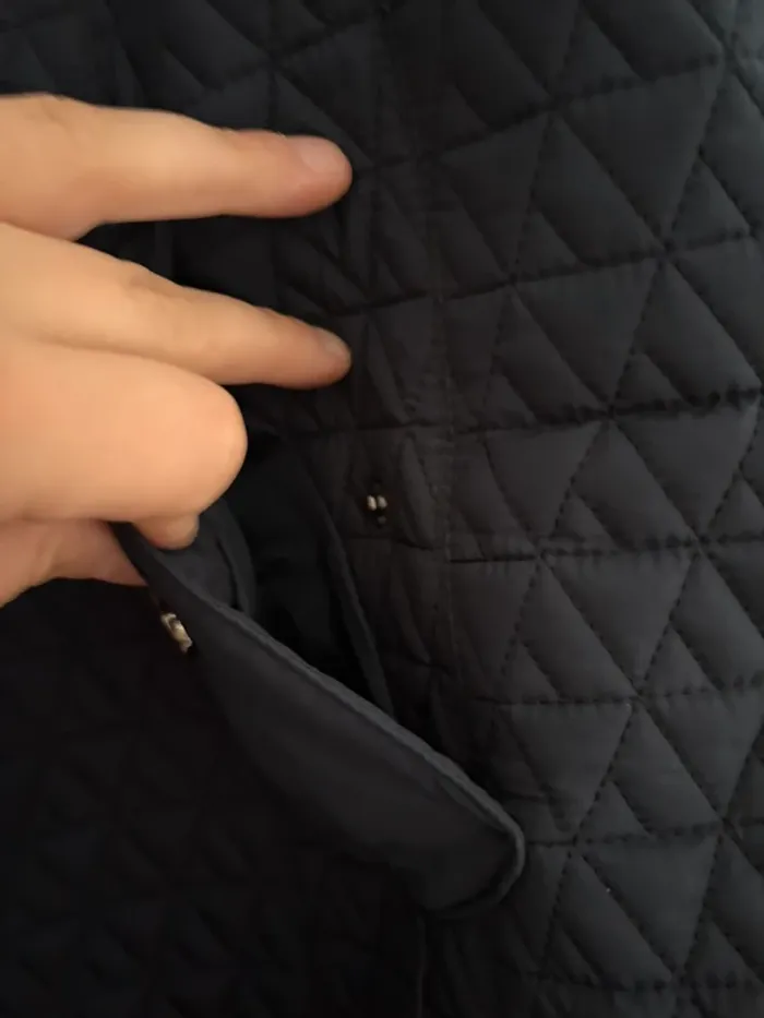 Manteau long bleu - photo numéro 8