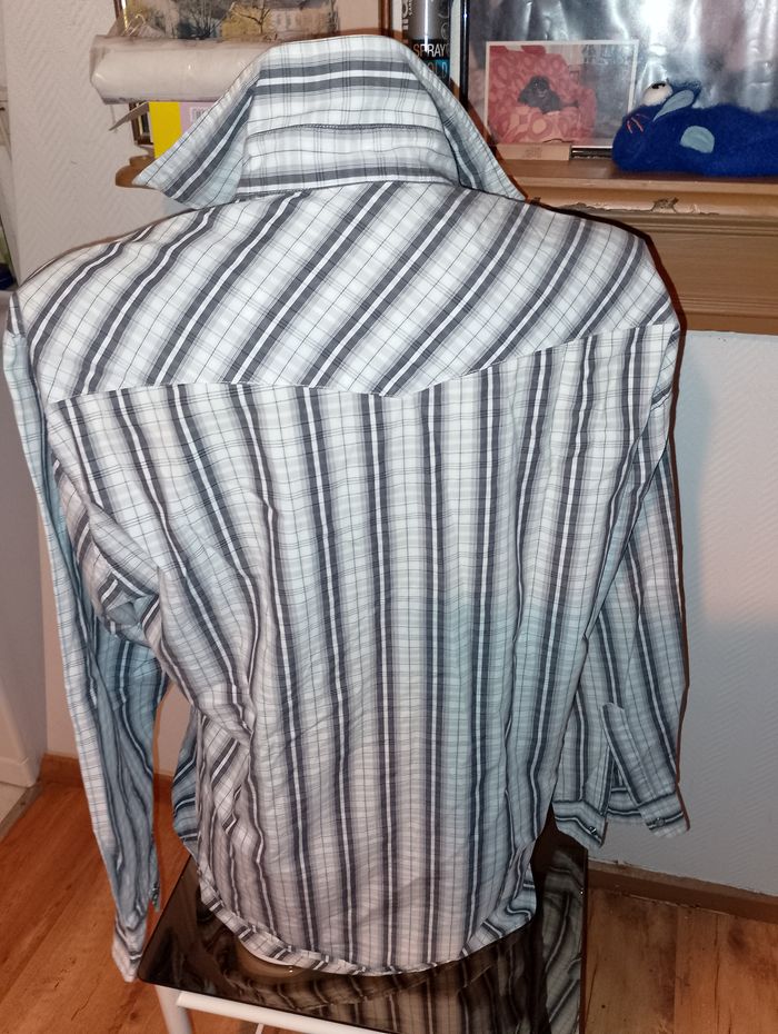 chemise a carreaux tm - photo numéro 2