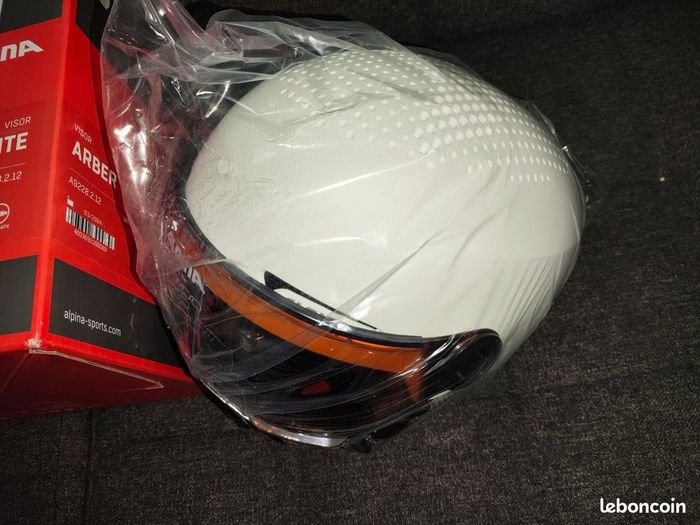 Casque de ski snowboard Alpina arber visor mixte NEUF taille 51/55cm - photo numéro 3