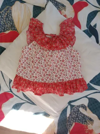 Top fleuri "Une excursion dans le Roussillon"Sergent Major 7 ans