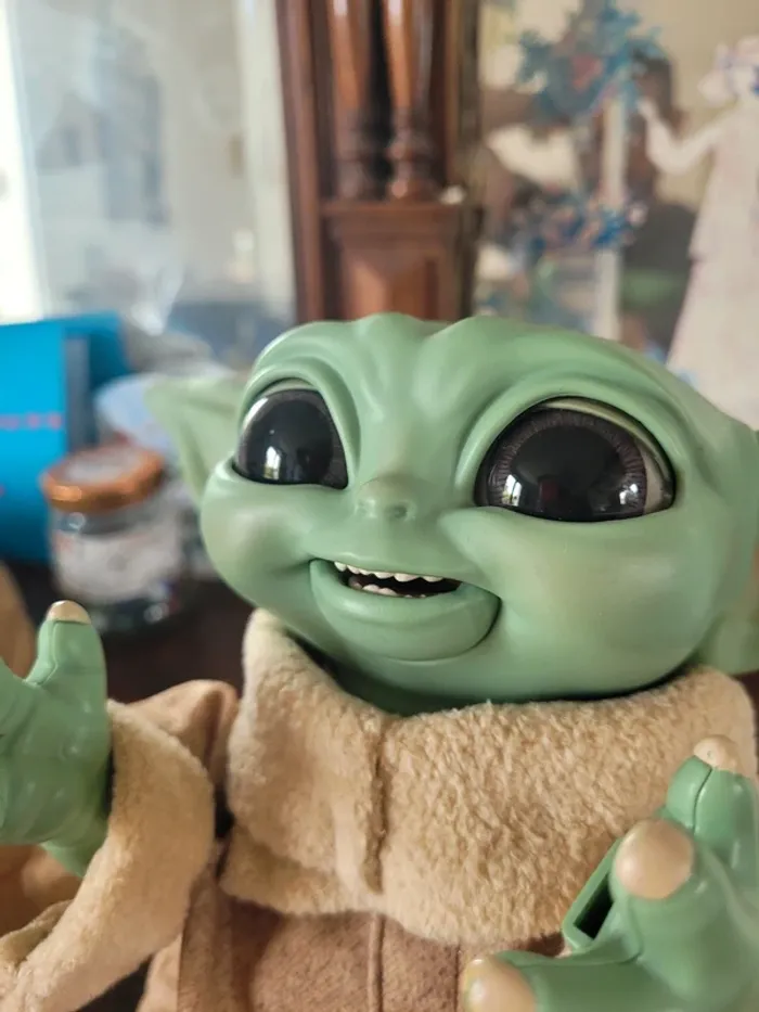 Vends grogu interactif star wars  hasbro 2021 - photo numéro 4