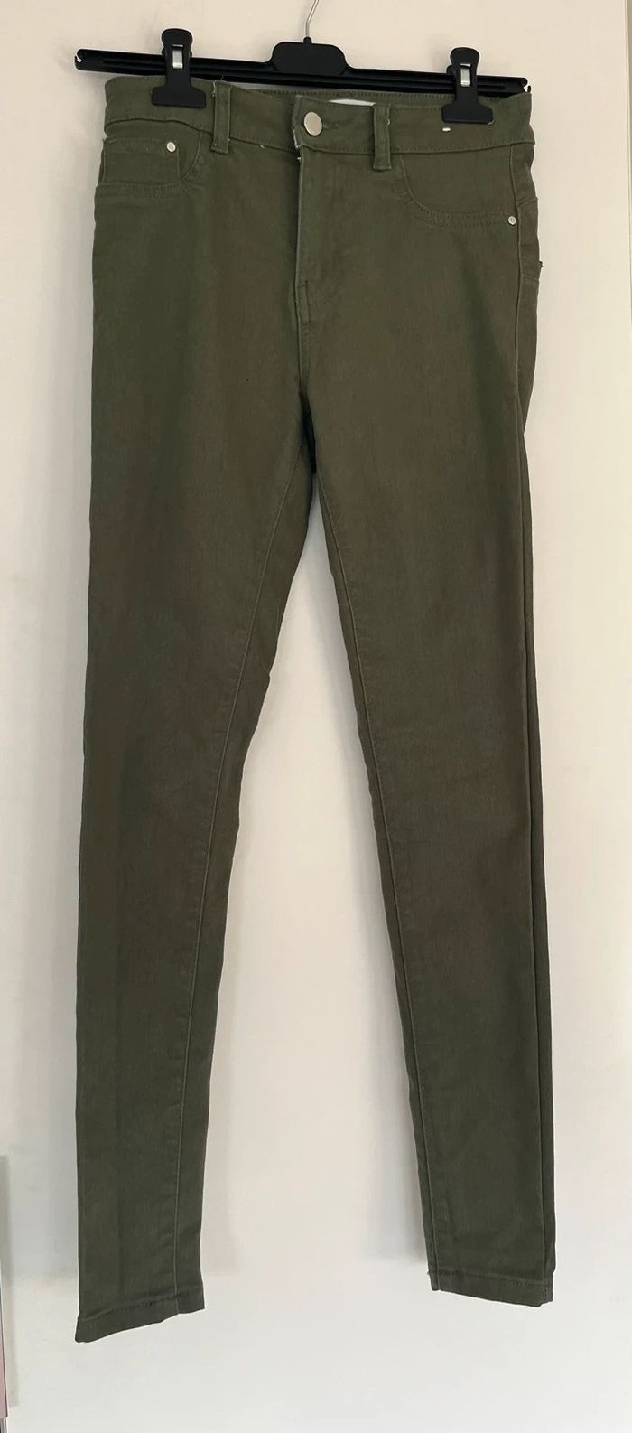 Pantalon kaki élastique