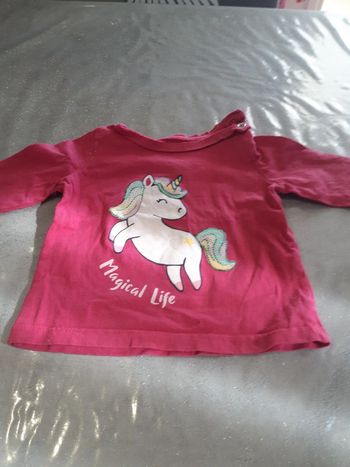 Tee-shirt manche longue 9 mois