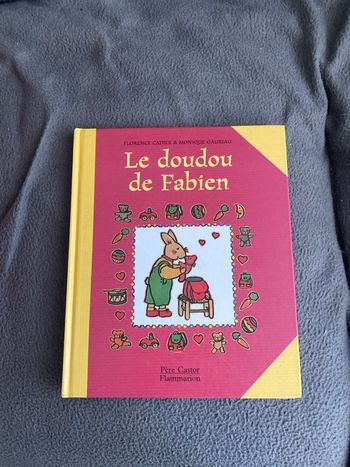 Livre enfant le doudou de Fabien