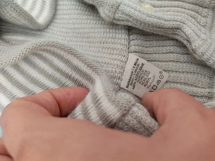 Veste taille naissance/1 mois - photo numéro 2