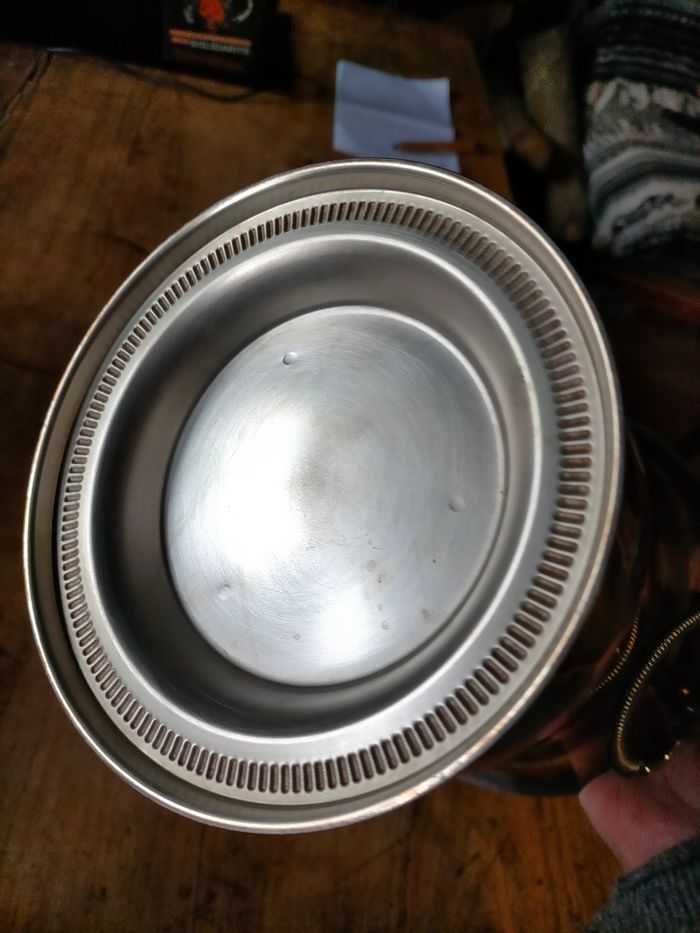 Ravissant rafraichissoir en métal argenté - photo numéro 4