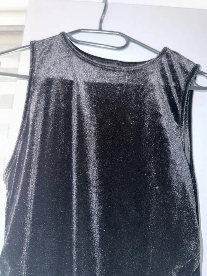 Robe longue noir shein taille L - photo numéro 2