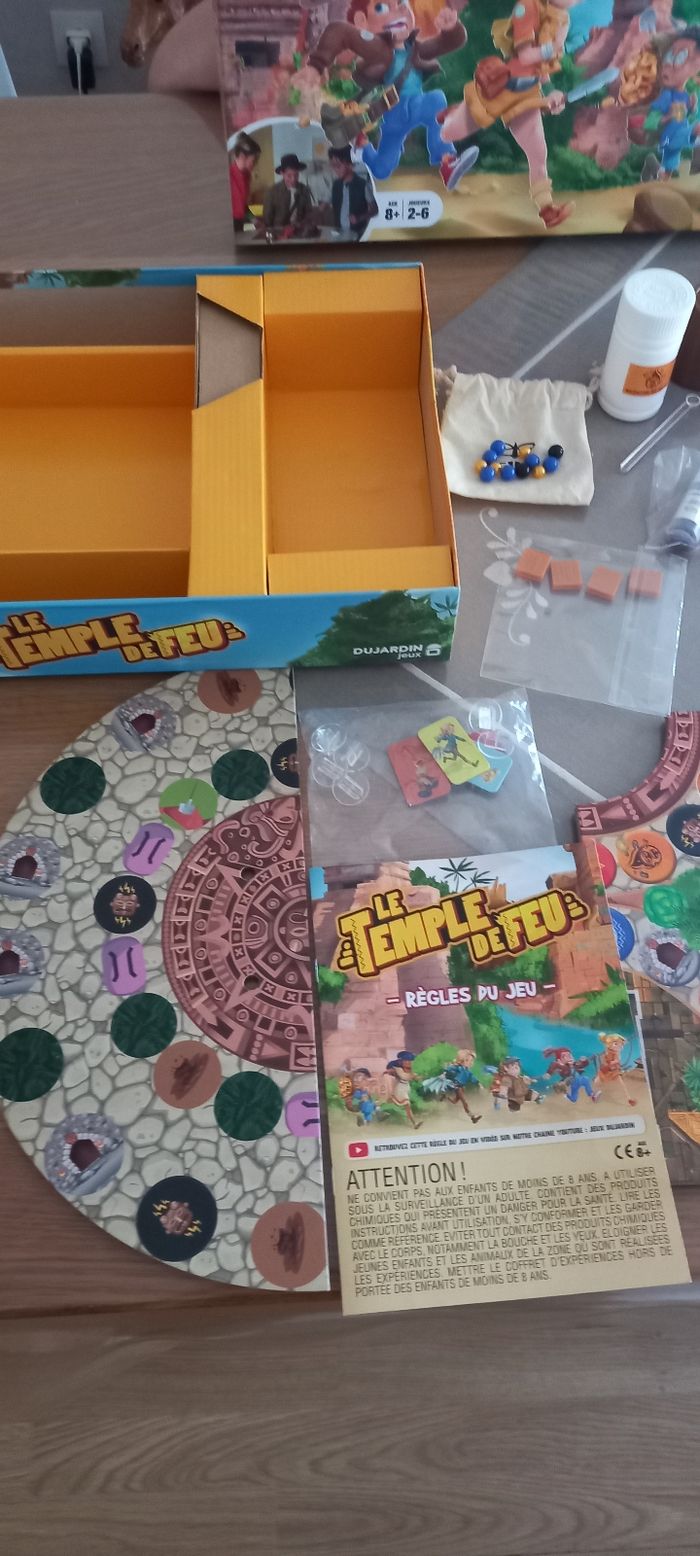 Jeu de société le temple de feu - photo numéro 4