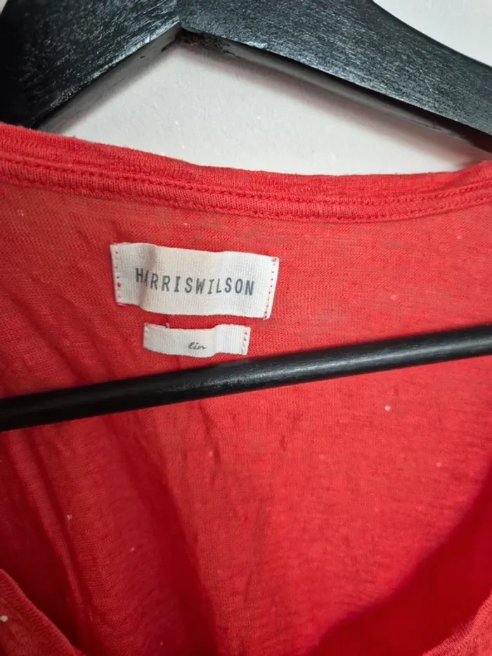 T-shirt en lin Harris wilson taille 1 - photo numéro 3