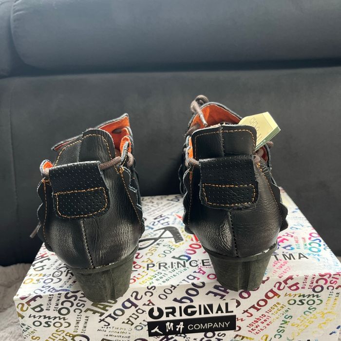 Chaussures en cuir Maïa noires - photo numéro 6