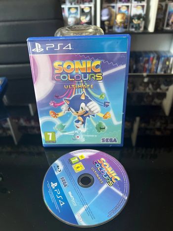 Jeu ps4 sonic coulours