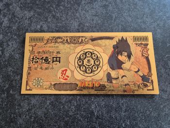 Billet OR à collectionner Naruto