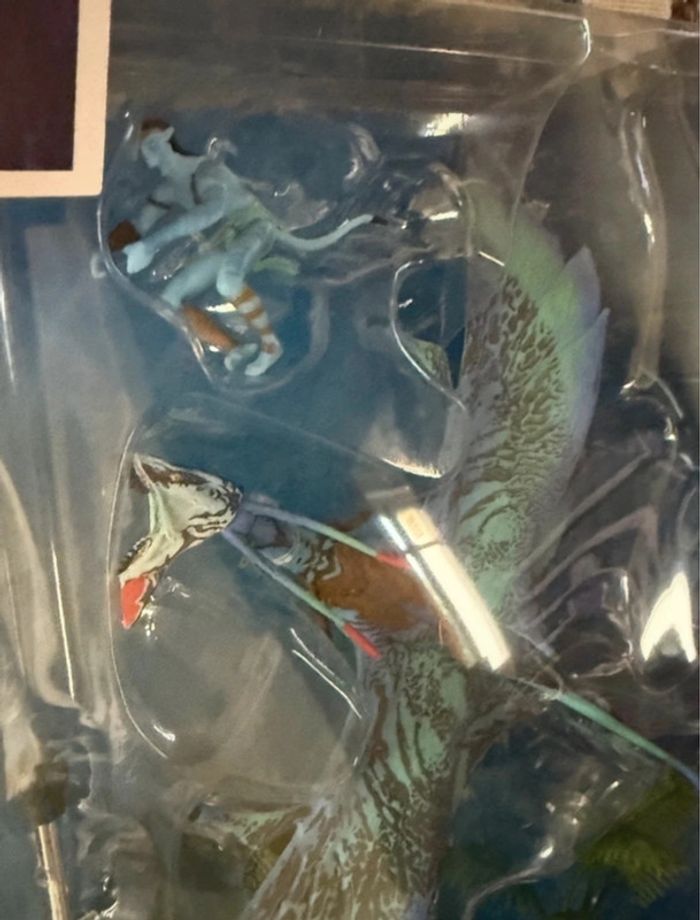 NEUF Coffret figurines Avatar Jake Sully et Banshee Ikran créature Pandora Navi - photo numéro 2