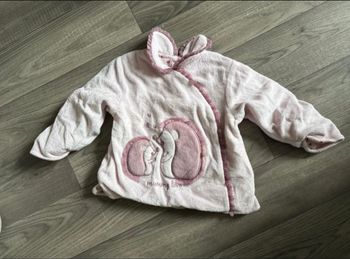 Haut molletonné bébé fille 