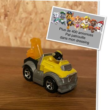 Véhicule True Métal mighty pups de Ruben de la Pat Patrouille