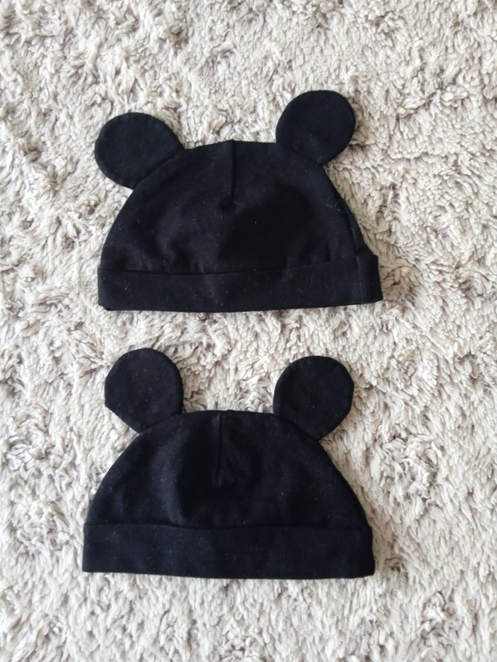 Lot bonnets 3 mois