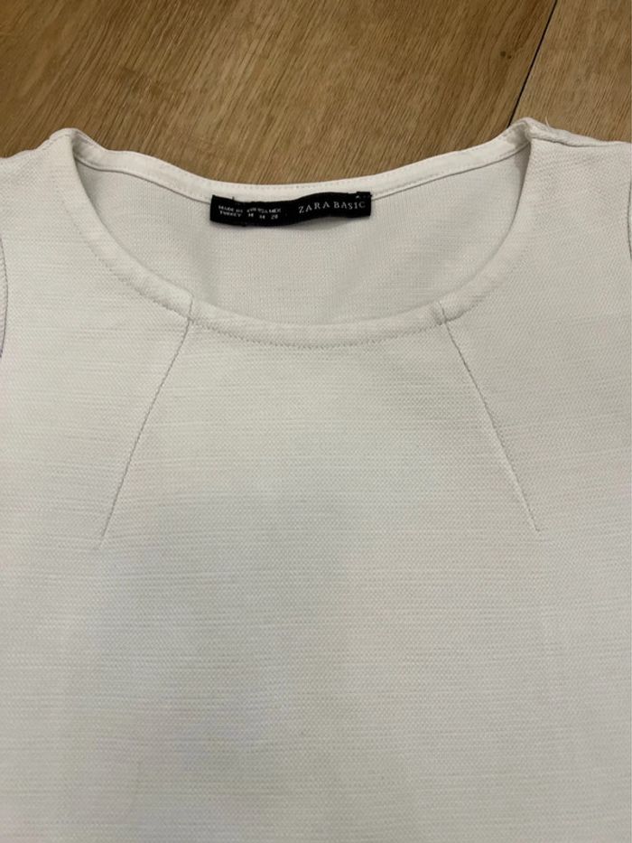Haut blanc Zara - photo numéro 4