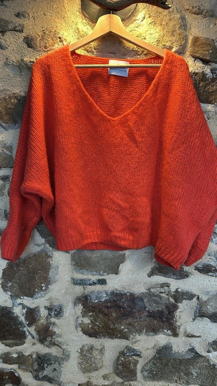 Pull chaud Gérard Pasquier avec laine et mohair