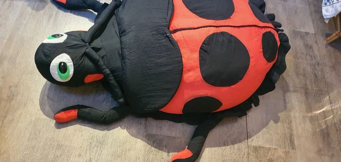 Peluche coccinelle 83 cm - photo numéro 2