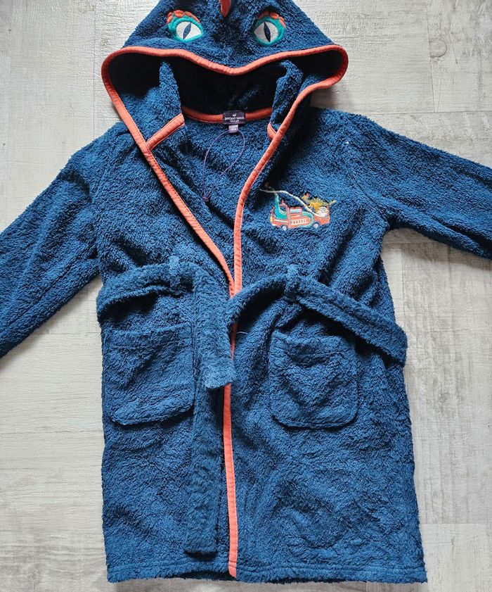 Peignoir coton sergent major - photo numéro 2