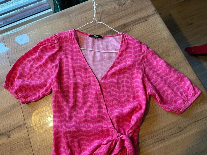 Robe d’été Etam pink t. 38 - photo numéro 4